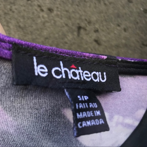 5/$20 Le Chateau Floral Print Dress Size Small - Picture 10 of 13
